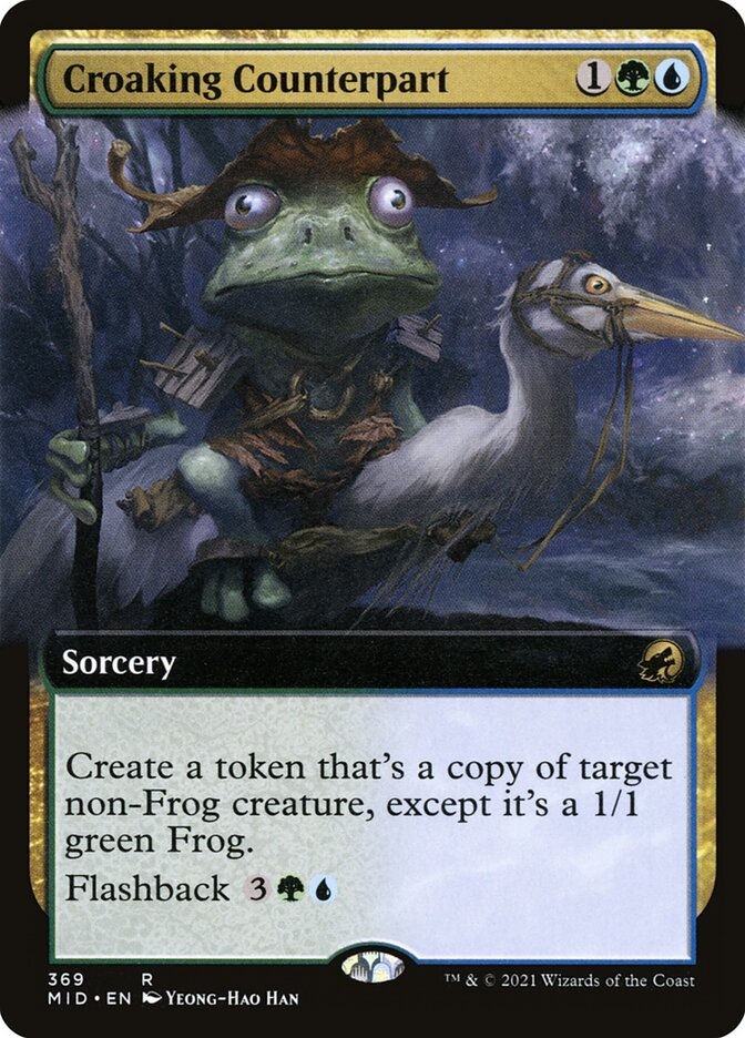 Croaking Counterpart (MID) (369) / Extended Art