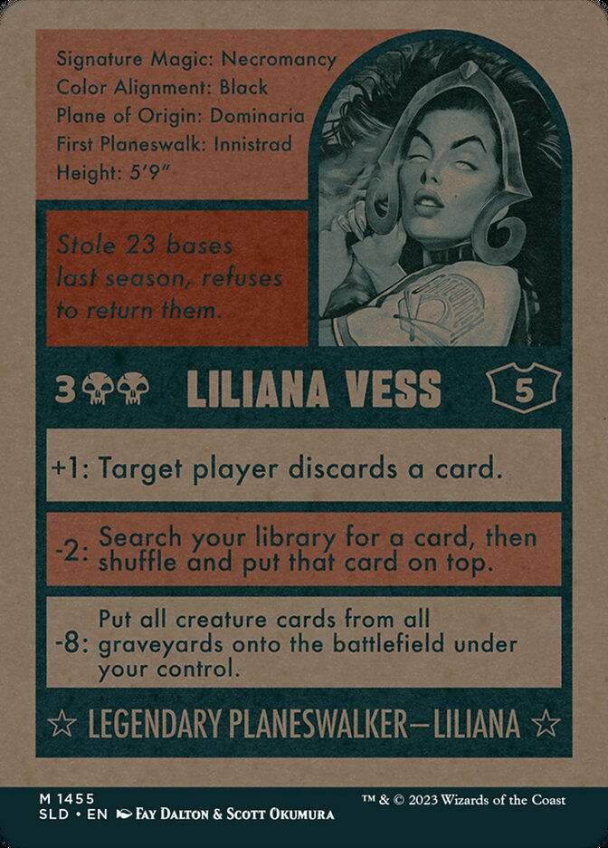 Liliana Vess // Liliana Vess (SLD) (1455) / Borderless — cara 2 de 2