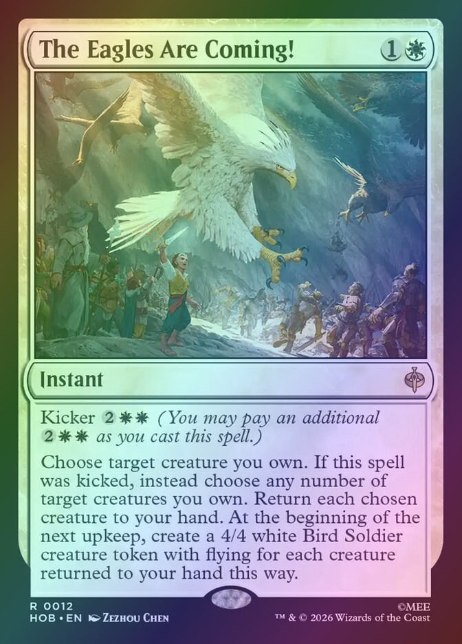 The Eagles Are Coming! (HOB) (12) / Foil