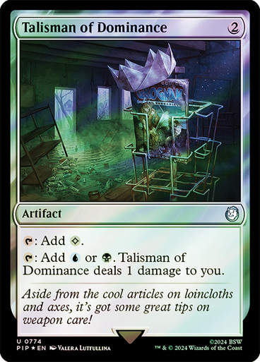 Talisman of Dominance (pip) (774) / Surge Foil