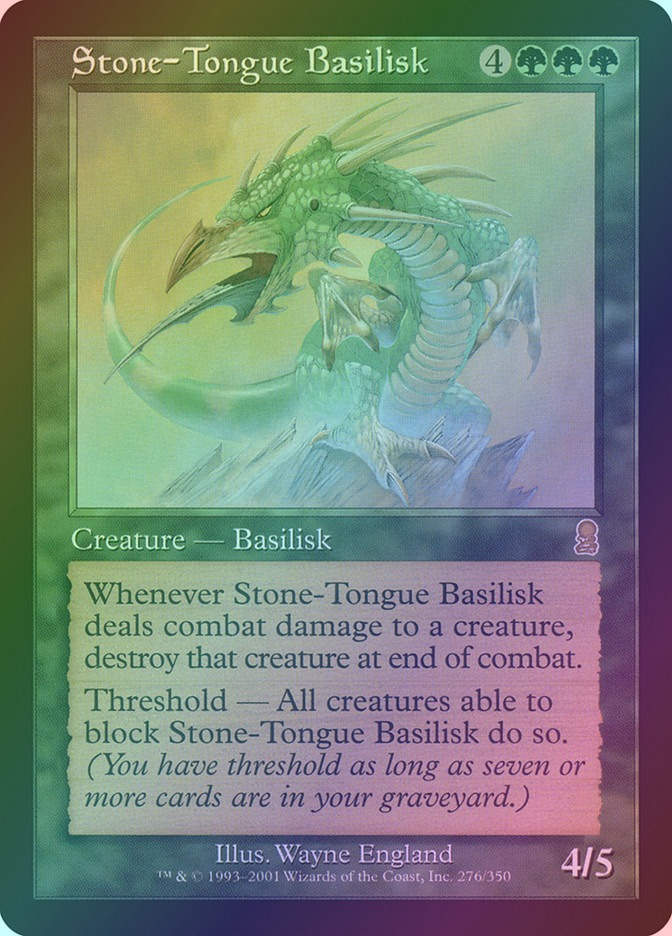 Stone-Tongue Basilisk (ODY) (276) / Foil