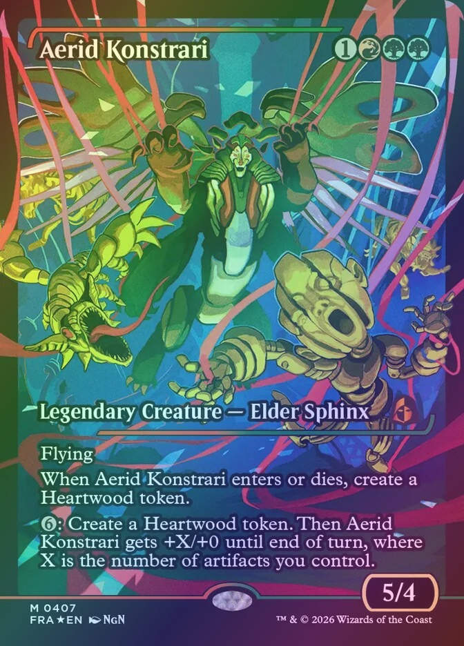 Aerid Konstrari (FRA) (407) / Showcase / Foil