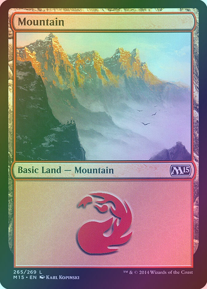 Mountain (M15) (265) / Foil