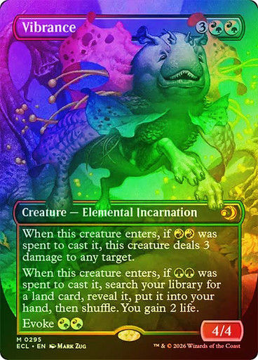 Vibrance (ECL) (295) / Borderless / Foil