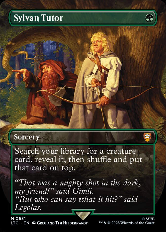 Sylvan Tutor (LTC) (531) / Borderless