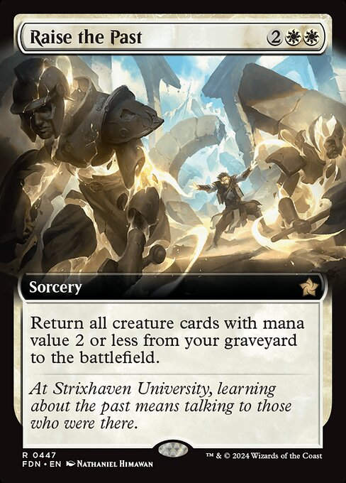 Raise the Past (FDN) (447) / Extended Art