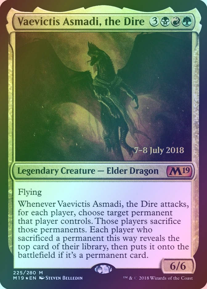 Vaevictis Asmadi, the Dire (PM19) (225s) / Foil