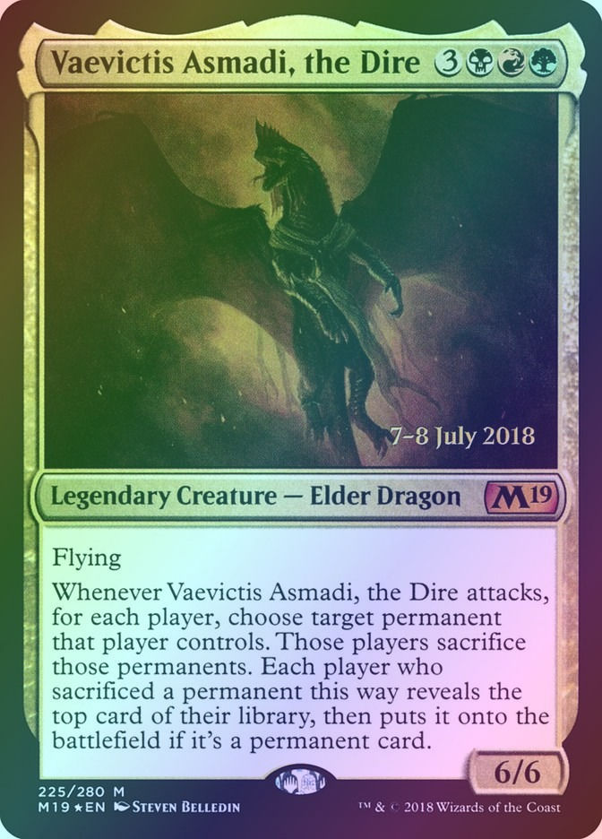 Vaevictis Asmadi, the Dire (PM19) (225s) / Foil