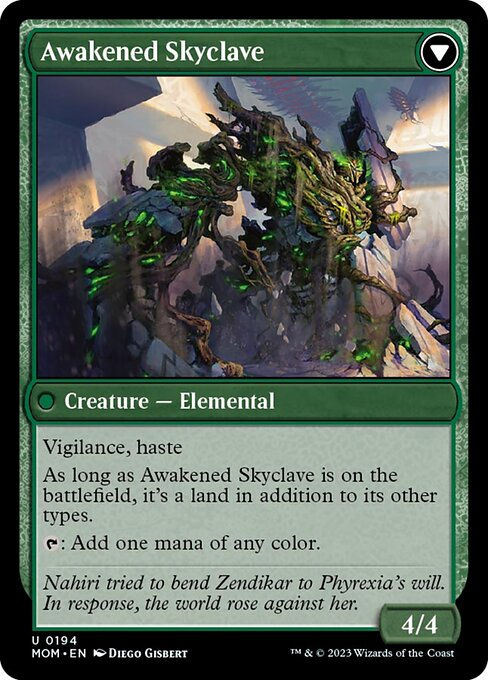 Invasion of Zendikar // Awakened Skyclave (mom) — cara 2 de 2