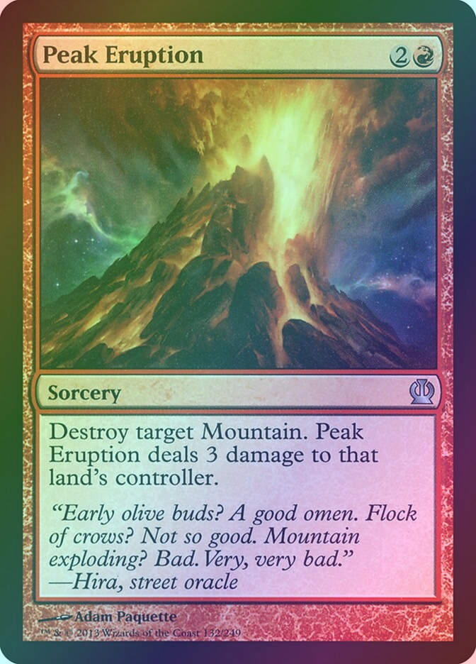 Peak Eruption (THS) (132) / Foil