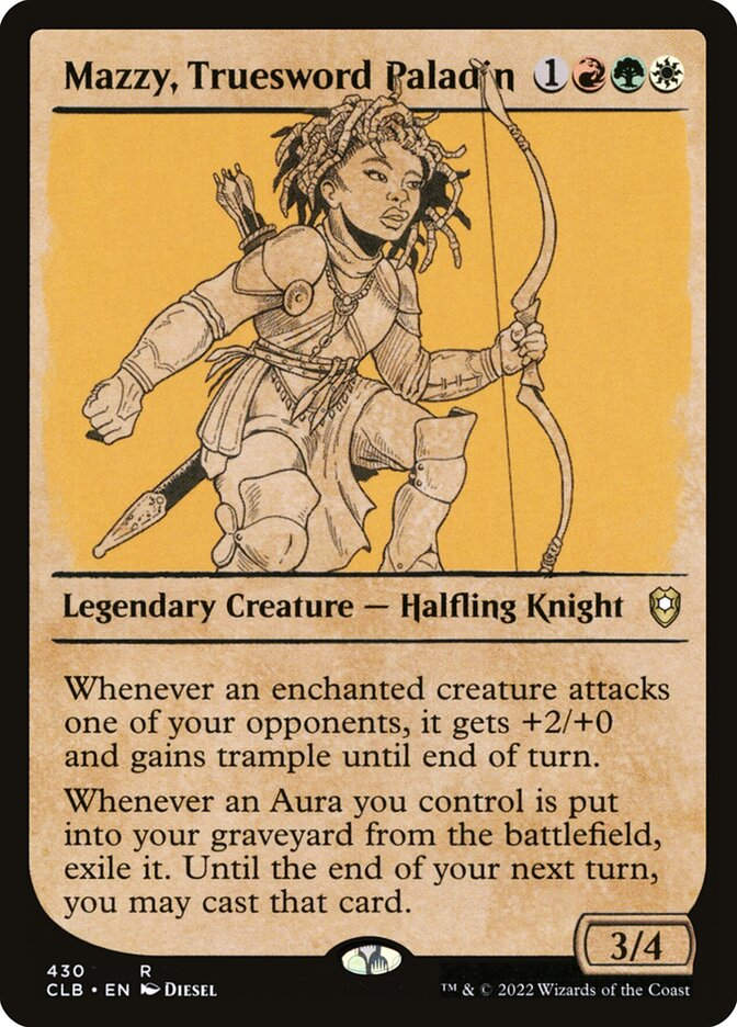 Mazzy, Truesword Paladin (CLB) (430) / Showcase