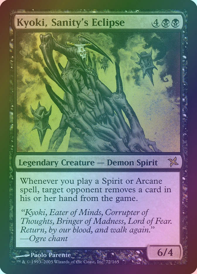 Kyoki, Sanity's Eclipse (BOK) (72) / Foil