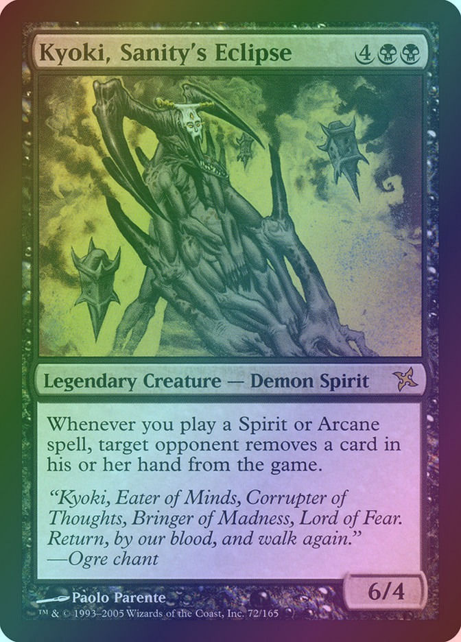 Kyoki, Sanity's Eclipse (BOK) (72) / Foil