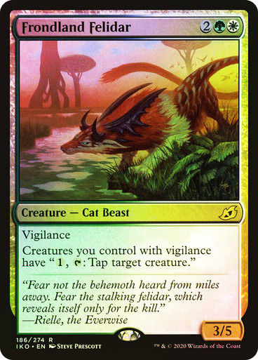 Frondland Felidar (IKO) (334) / Extended Art / Foil