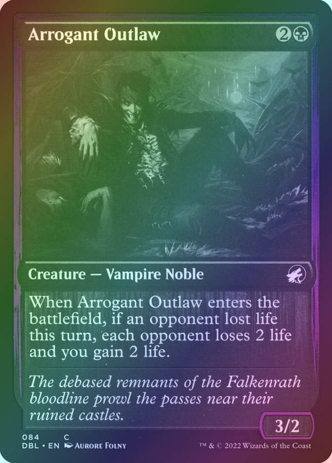 Arrogant Outlaw (DBL) (84) / Foil