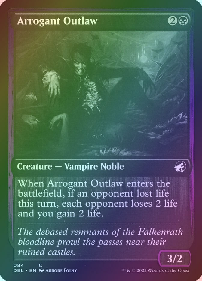 Arrogant Outlaw (DBL) (84) / Foil