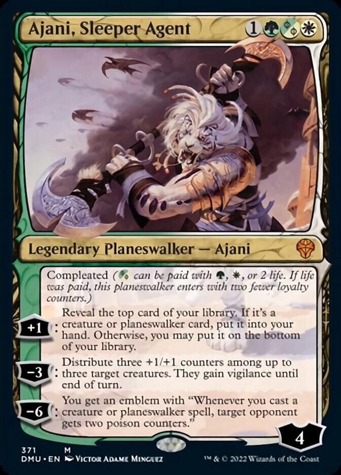 Ajani, Sleeper Agent (DMU) / Showcase