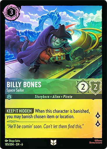Billy Bones - Space Sailor (LOR_AZU) / Foil