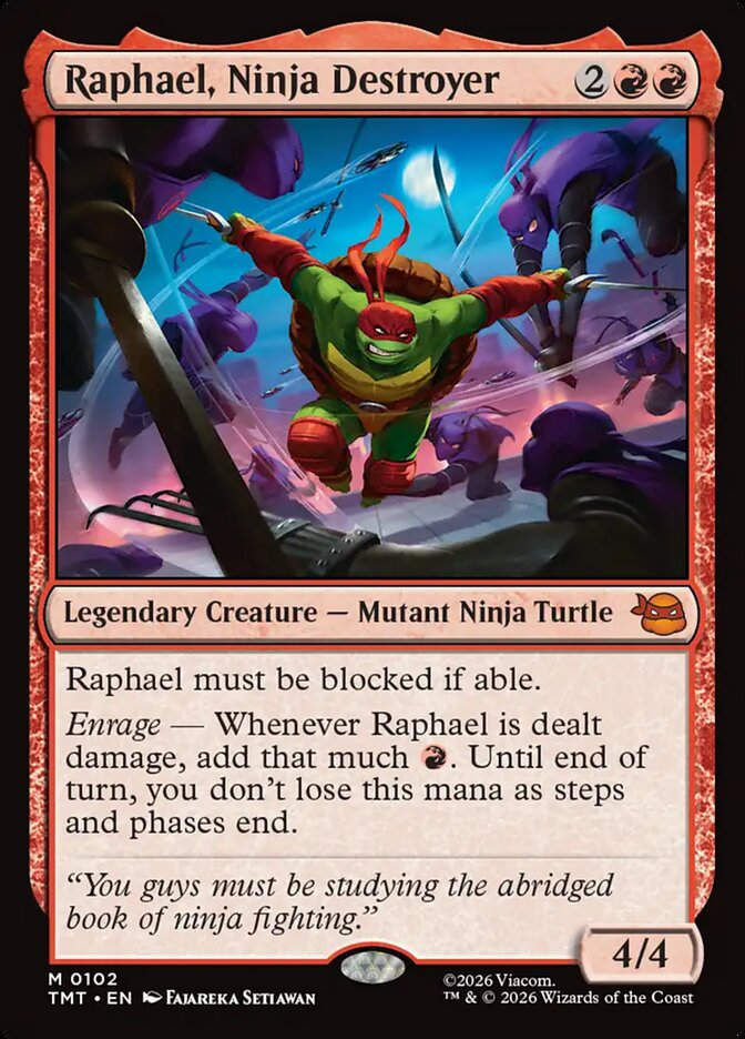 Raphael, Ninja Destroyer (TMT) (102)