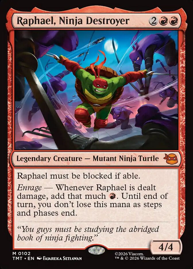Raphael, Ninja Destroyer (TMT) (102)