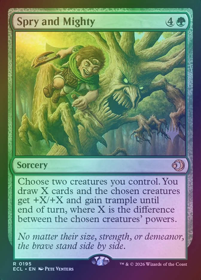 Spry and Mighty (PECL) (195p) / Foil