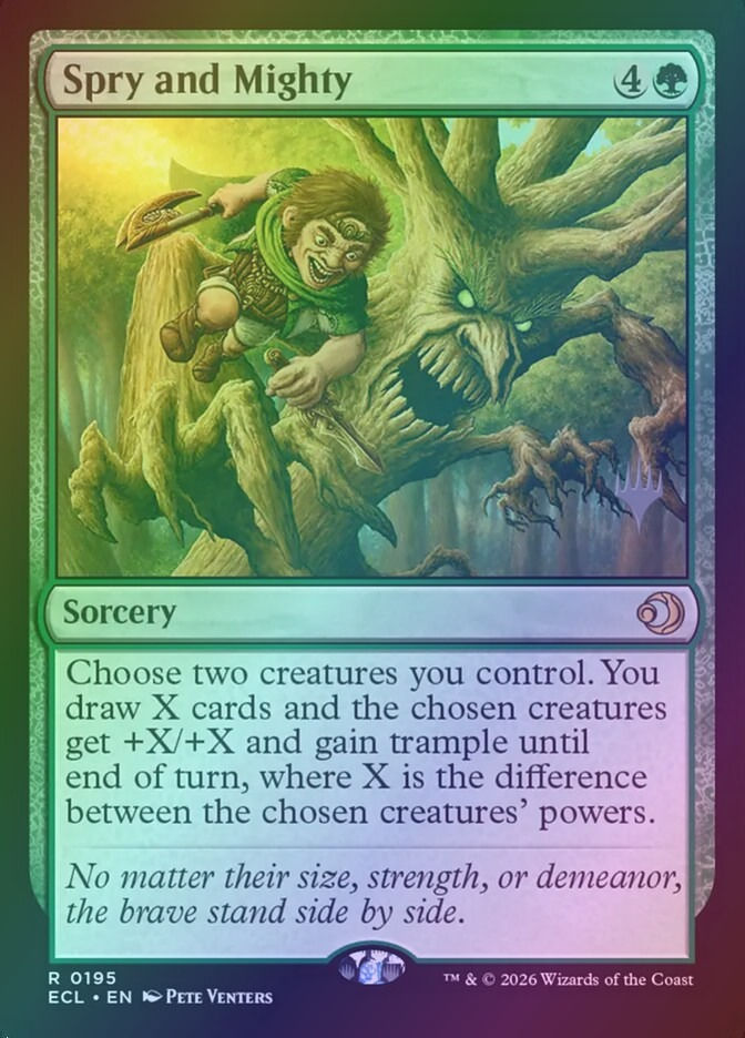Spry and Mighty (PECL) (195p) / Foil