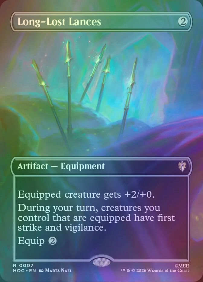Long-Lost Lances (HOC) (7) / Foil