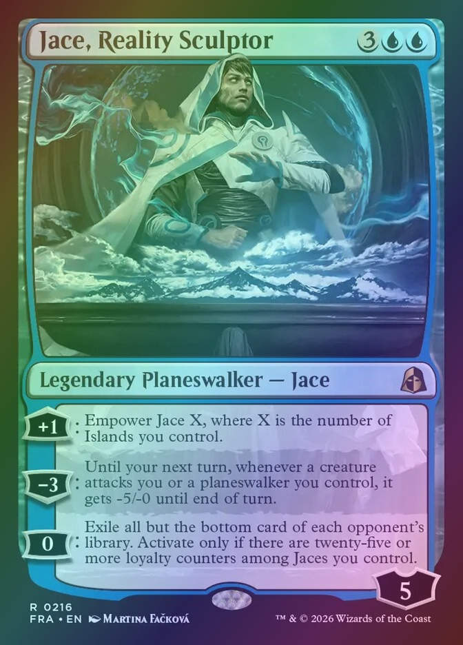 Jace, Reality Sculptor (FRA) (216) / Foil