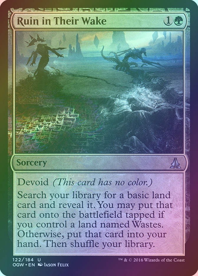 Ruin in Their Wake (OGW) (122) / Foil
