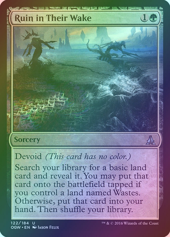 Ruin in Their Wake (OGW) (122) / Foil