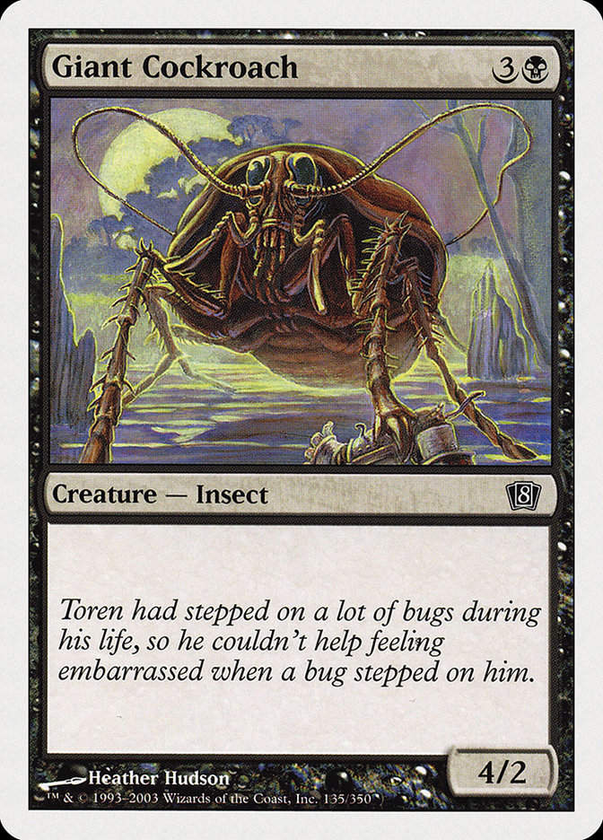 Giant Cockroach (8ED) (135)