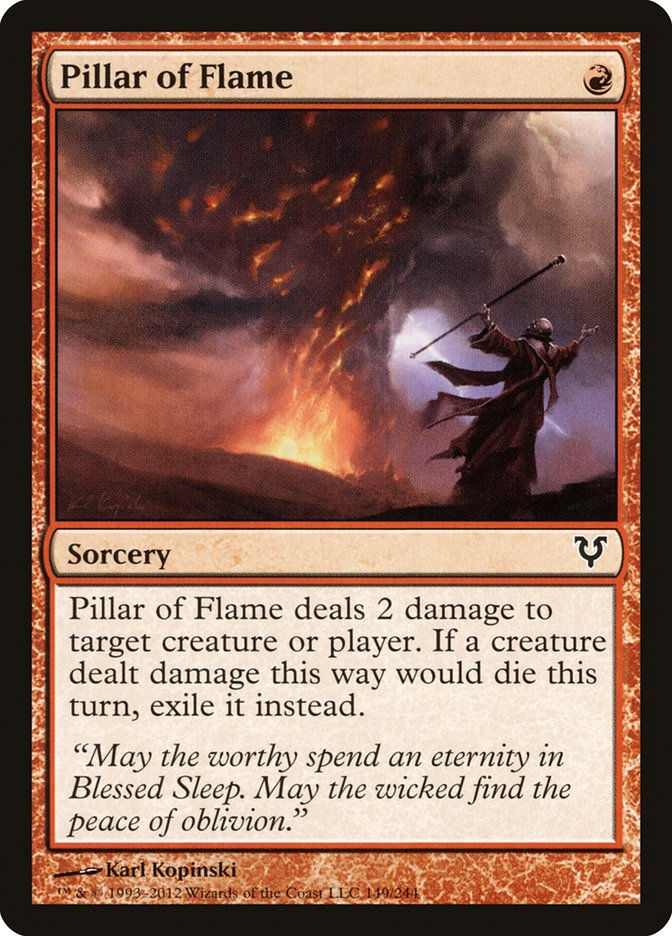 Pillar of Flame (AVR) (149) / Foil