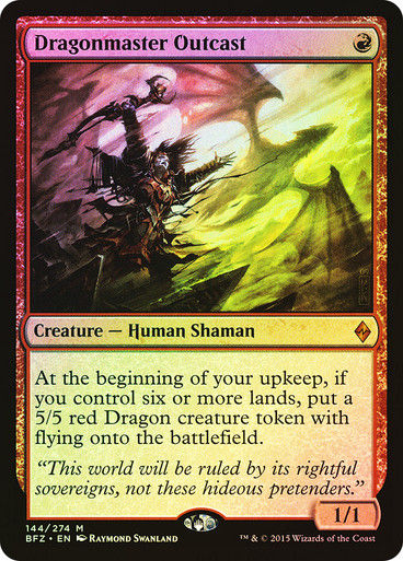 Dragonmaster Outcast (BFZ) (144) / Foil