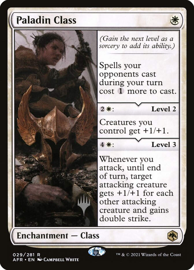 Paladin Class (PAFR) (29p)