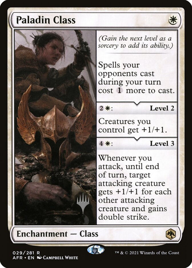 Paladin Class (PAFR) (29p)