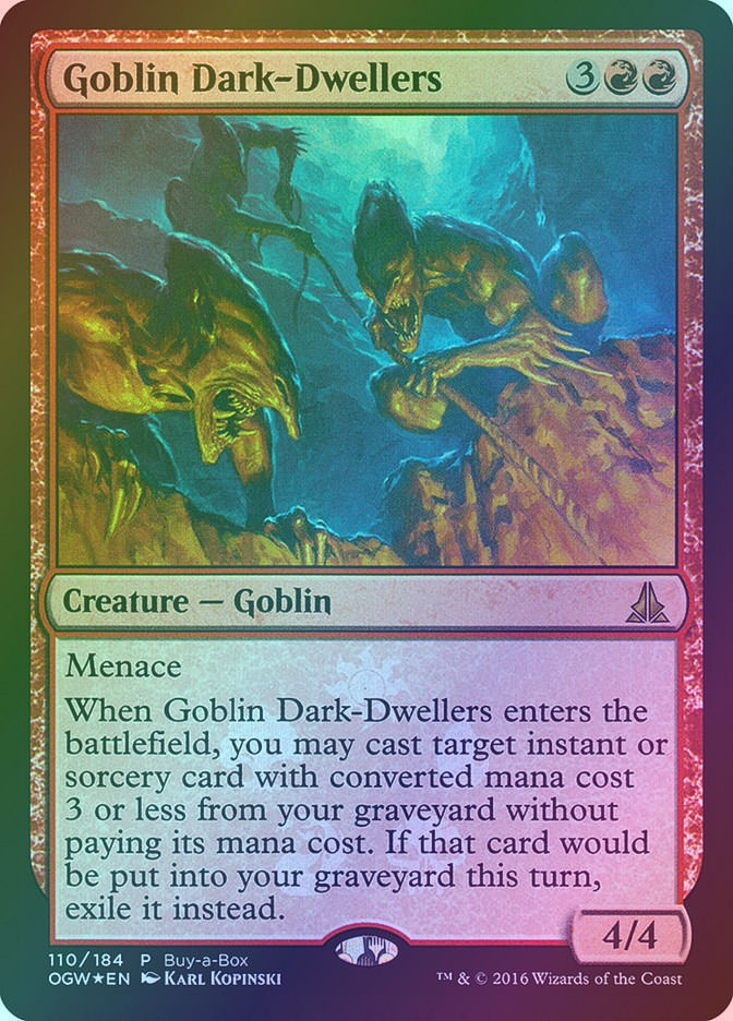Goblin Dark-Dwellers (POGW) (110) / Foil