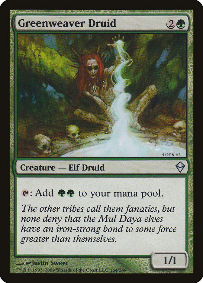 Greenweaver Druid (zen)