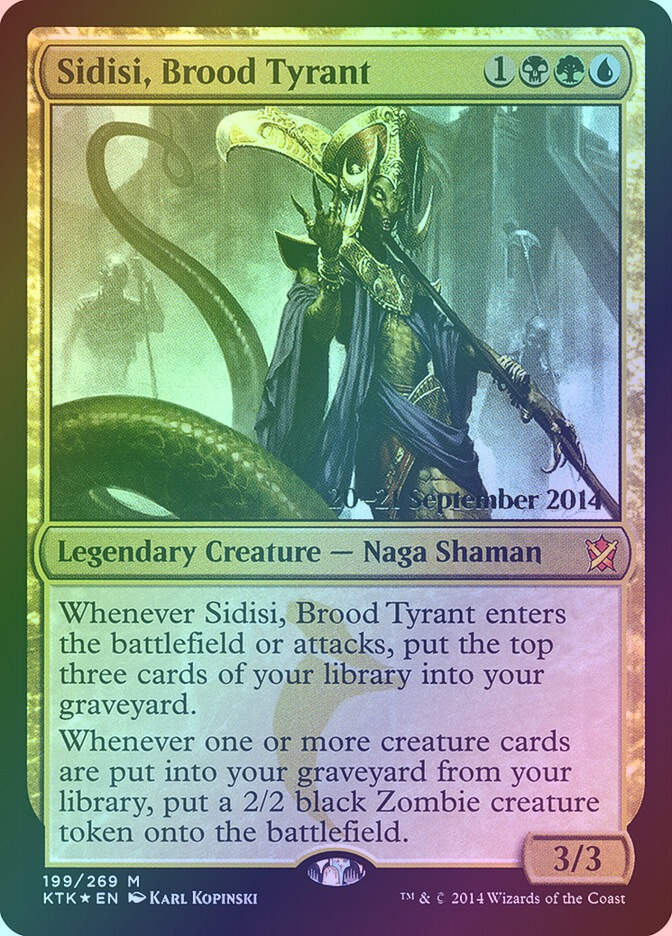 Sidisi, Brood Tyrant (PKTK) (199s) / Foil
