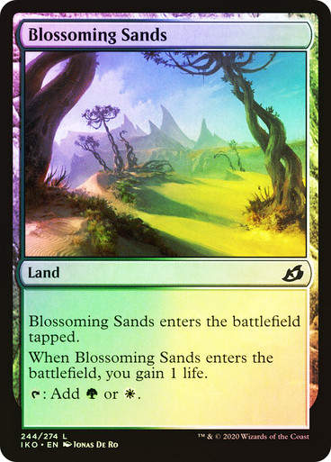 Blossoming Sands (IKO) (244) / Foil