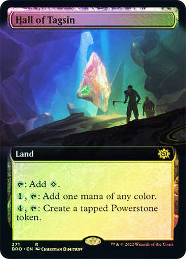 Hall of Tagsin (BRO) / Extended Art Foil