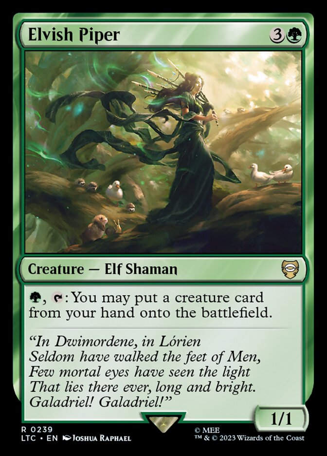 Elvish Piper (LTC) (239)