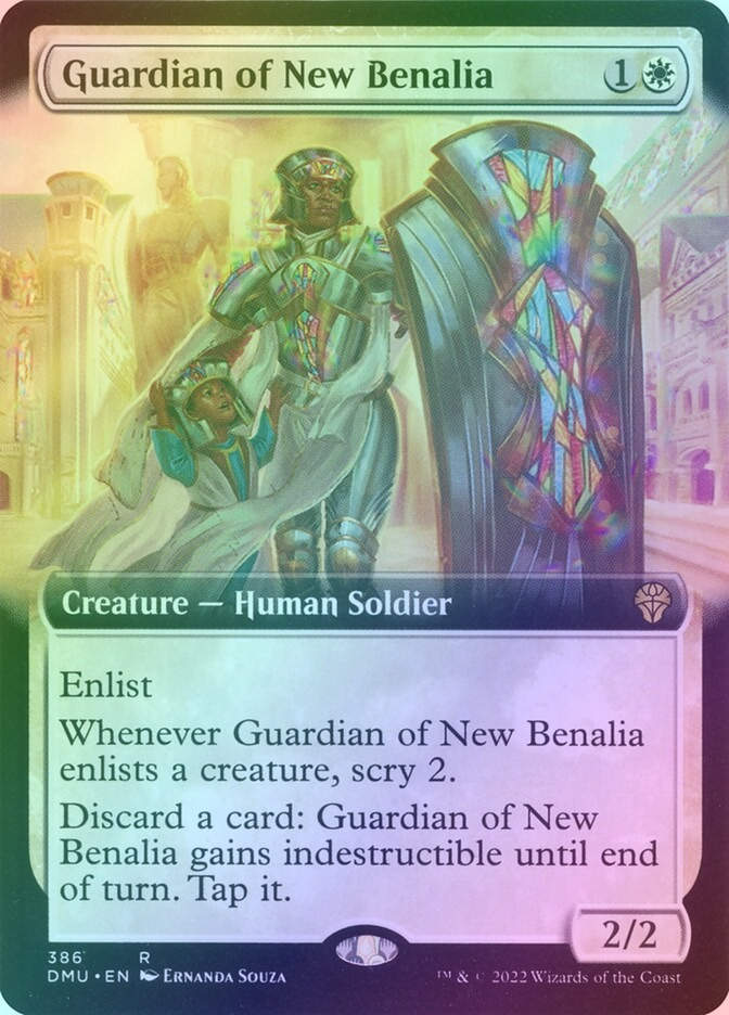 Guardian of New Benalia (DMU) (386) / Extended Art / Foil