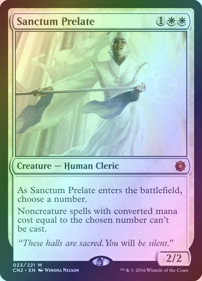 Sanctum Prelate (CN2) (23) / Foil