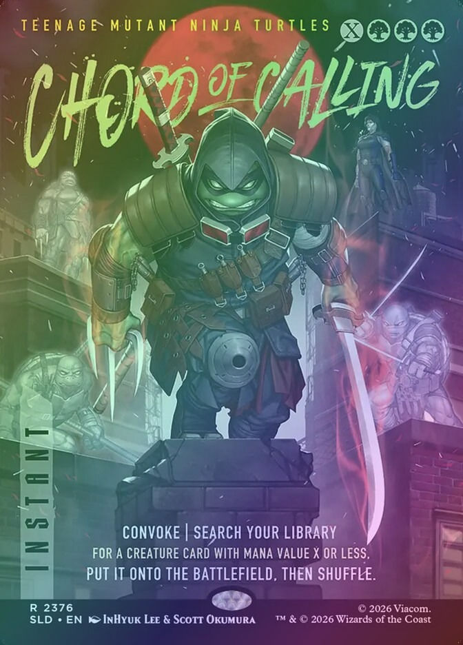 Chord of Calling (SLD) (2376) / Borderless / Foil