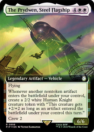 The Prydwen, Steel Flagship (pip) (898) / Extended Surge Foil
