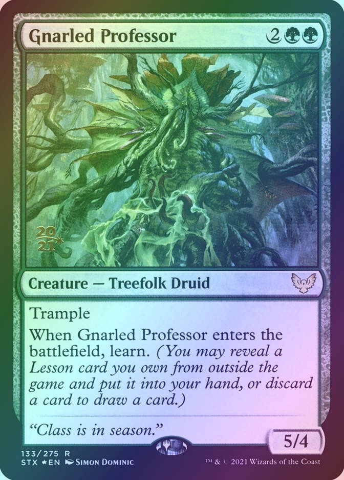 Gnarled Professor (PSTX) (133s) / Foil
