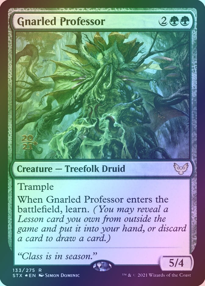 Gnarled Professor (PSTX) (133s) / Foil