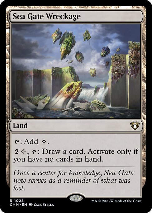 Sea Gate Wreckage (cmm) (Commander Deck)