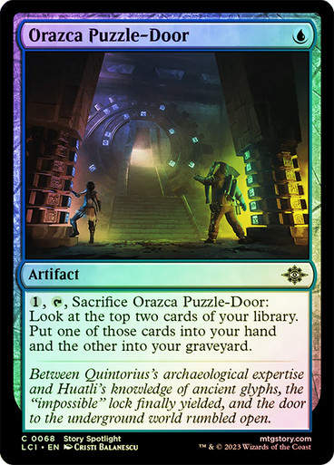 Orazca Puzzle-Door (lci) / Foil