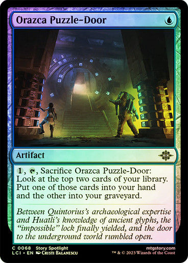 Orazca Puzzle-Door (lci) / Foil